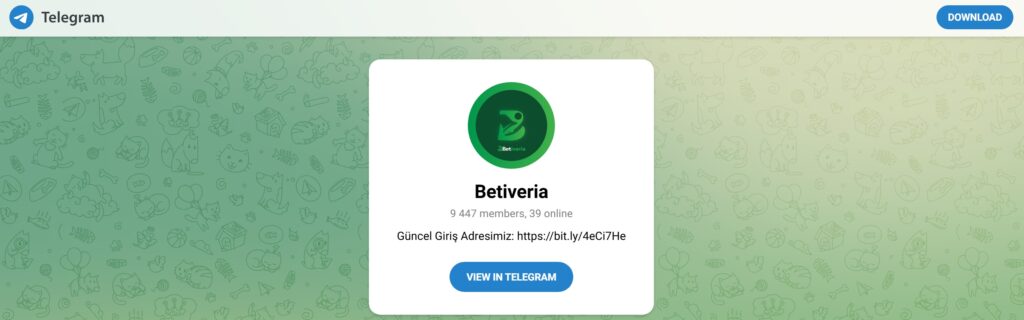 betiveria telegram adresi